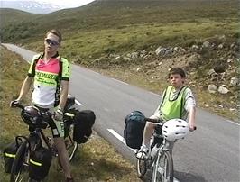 Julian and Kieron at 862m above sea level